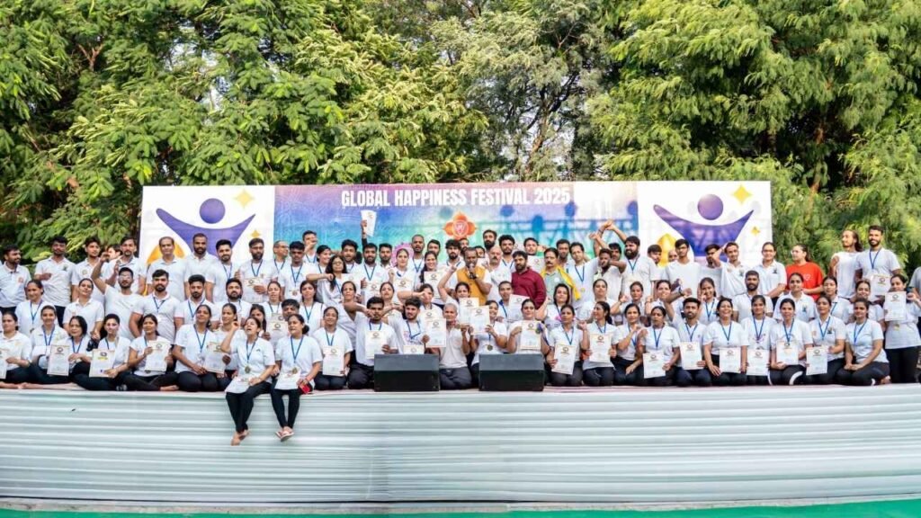 18 Minutes to 108 Surya Namaskar – Group World Record