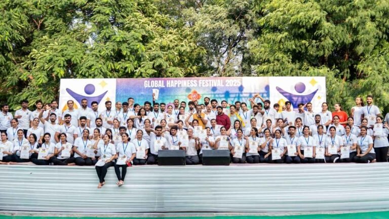 18 Minutes to 108 Surya Namaskar – Group World Record